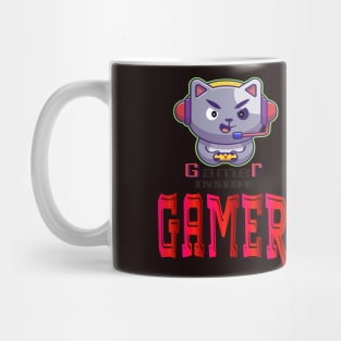 Press Start to Reveal the Gamer Inside, Cool Gamers Mug